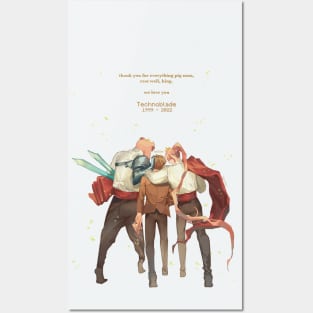 RIP Technoblade HQ Posters and Art
